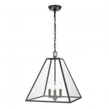 ELK Home 68205/3 - 3-Light Pendant - Matte black
