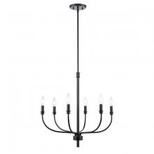 ELK Home 81516/6 - 6 - Light Chandelier - Matte Black