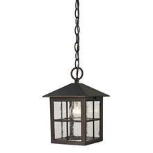 ELK Home 8201EH/70 - 1 - Light Outdoor Pendant - Hazelnut Bronze