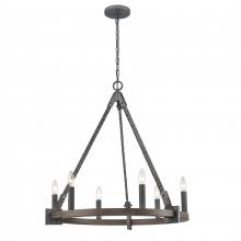 ELK Home 82286/6 - 6 - Light Chandelier - Antique Millwood