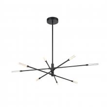 ELK Home 85037/LED - 8 - Light LED Chandelier - Matte Black