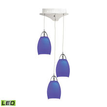 ELK Home LCA203-7-15 - Blue Glass Multi Pendant
