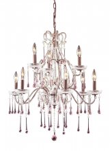 ELK Home 4003ROSE-E - ROSE CRYSTAL SET FOR 9 LIGHT CHANDELIER