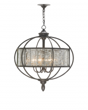 Currey 9330 - 6 - Light Chandelier Florence Bronze