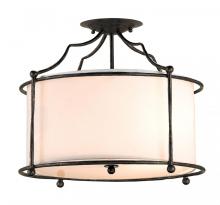 Currey 9904 - 3 - Light Semi-Flush Mount